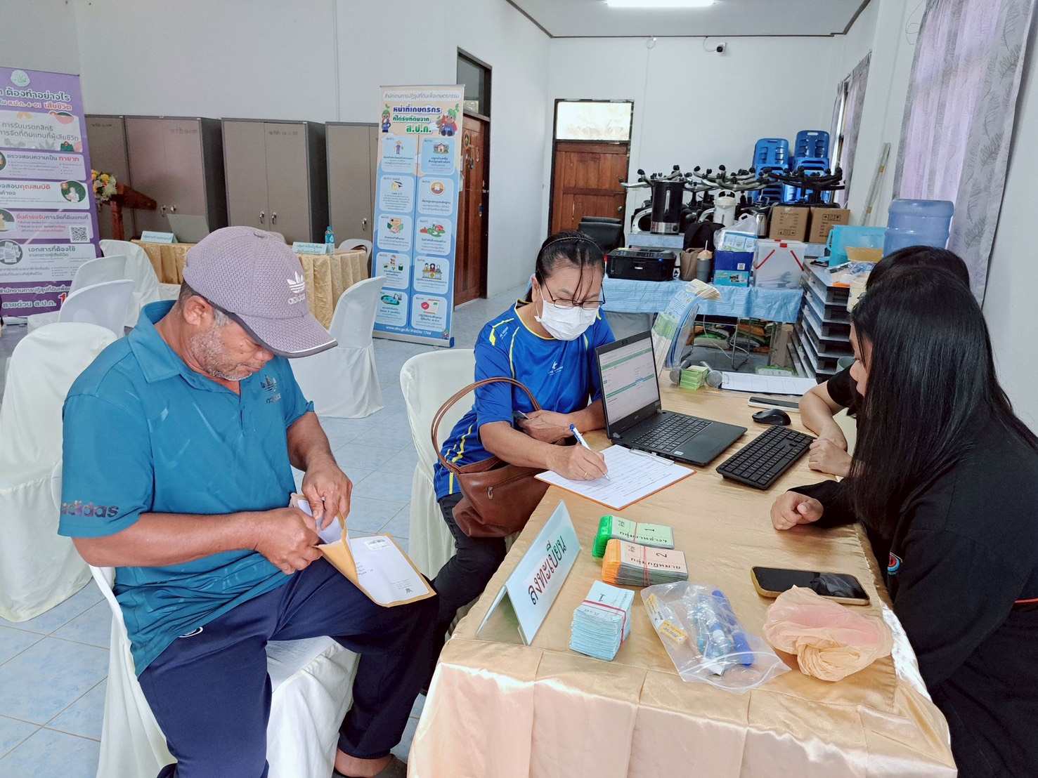 title - ส.ป.ก.จันทบุรี จัดกิจกรรมให้บริการด้านปฏิรูปที่ดินภายใต้โครงการจัดที่ดินเพื่อเกษตรกรรม กิจกรรมศูนย์บริการประชาชนเคลื่อนที่ (Mobile unit) ครั้งที่ 1 ปีงบประมาณ พ.ศ. 2569 